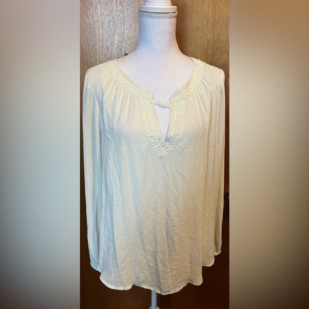 Shell with camisole beaded Large Bloomingdales *C